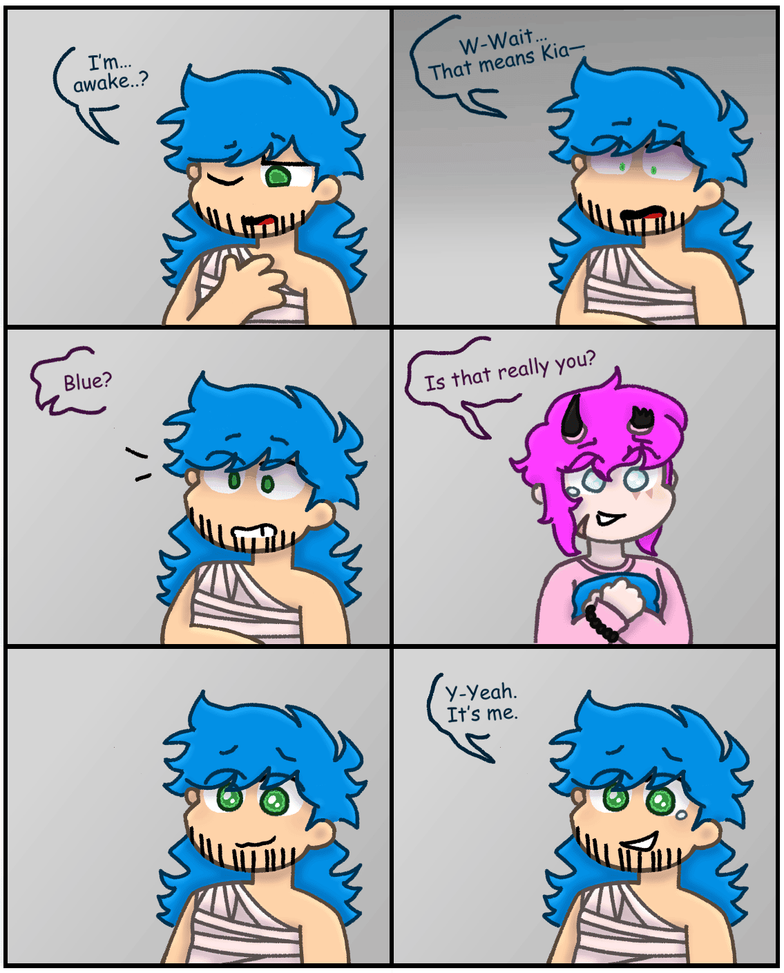 Kiana & Blue Reunion